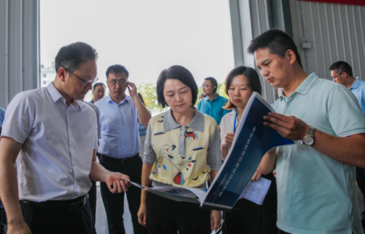 樊城区主要负责同志调研重点项目建设工作，深入推进市场调研